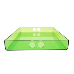 Tray bakke i grøn fra (stor) - grøn - 29 x 41 cm^Neon living New