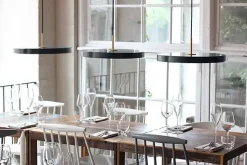 - Asteria pendel m/ sort top - Anthracite grey - Medium Ø43 cm^Umage Hot