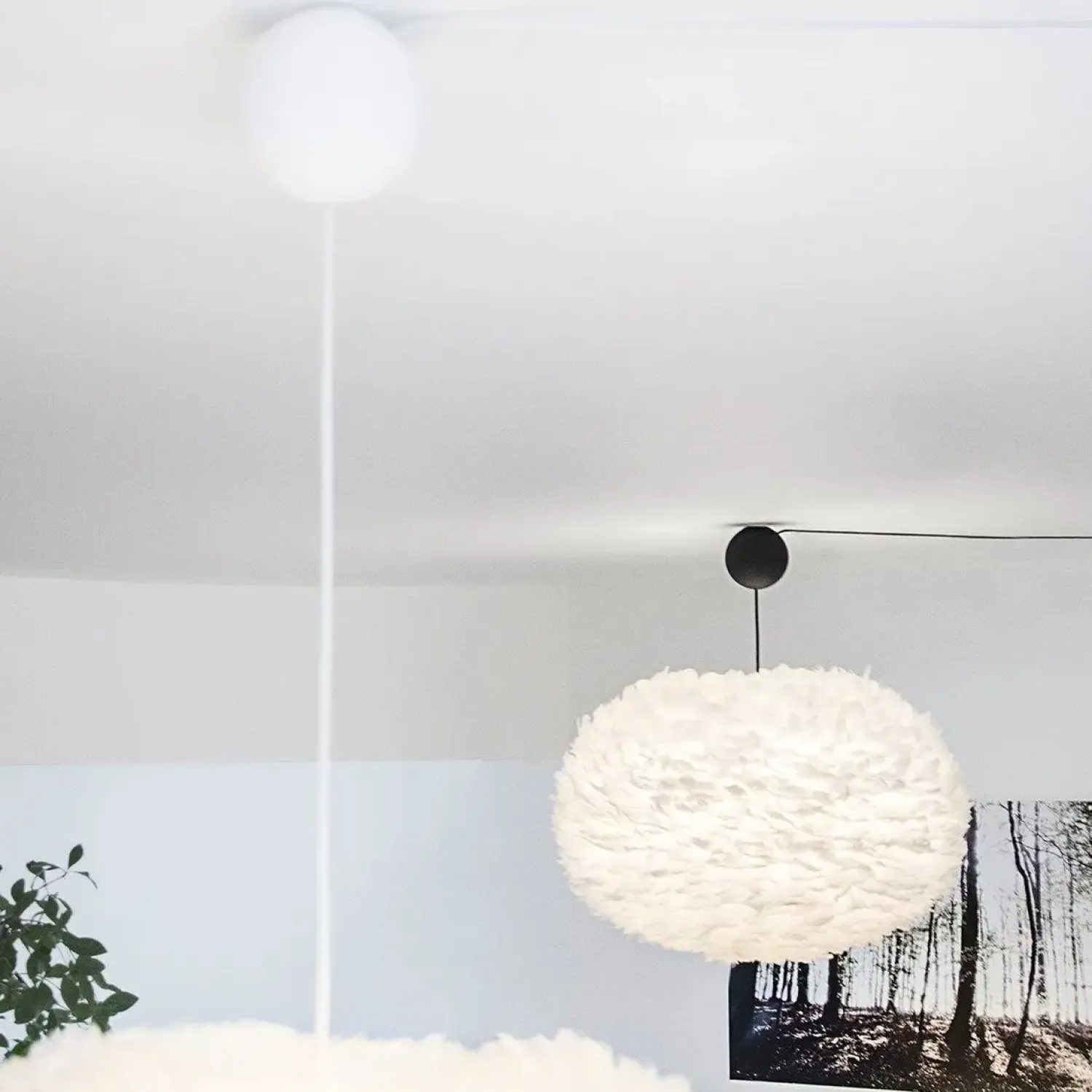 - Baldakin til pendellamper - Cannonball - Hvid*Umage Online