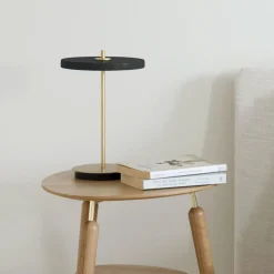 - Bordlampe - Asteria Move - Sort - Ø20 cm*Umage Online