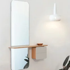 - Entrespejl - One More Look - Hvid og Eg*Umage Online