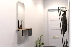 - Entrespejl One More Look - Grå og Eg - Anthracite grey/oak*Umage Discount