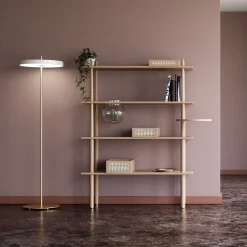 - Gulvlampe - Asteria Floor - Pearl white - Ø43 cm^Umage Discount