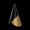 - Lampe - Cornet - Sort/messing - Ø13,4 cm^Umage Discount