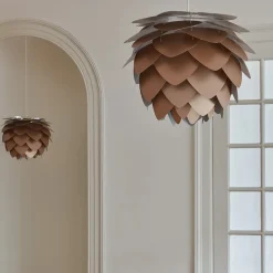 - Lampeskærm - Aluvia Pendel - Børstet bronze - Mini Ø40 cm^Umage Hot