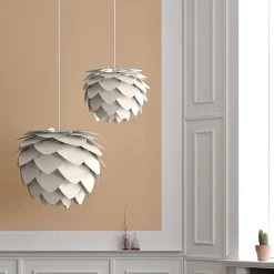 - Lampeskærm - Aluvia Pendel - Pearl White - Medium^Umage Discount