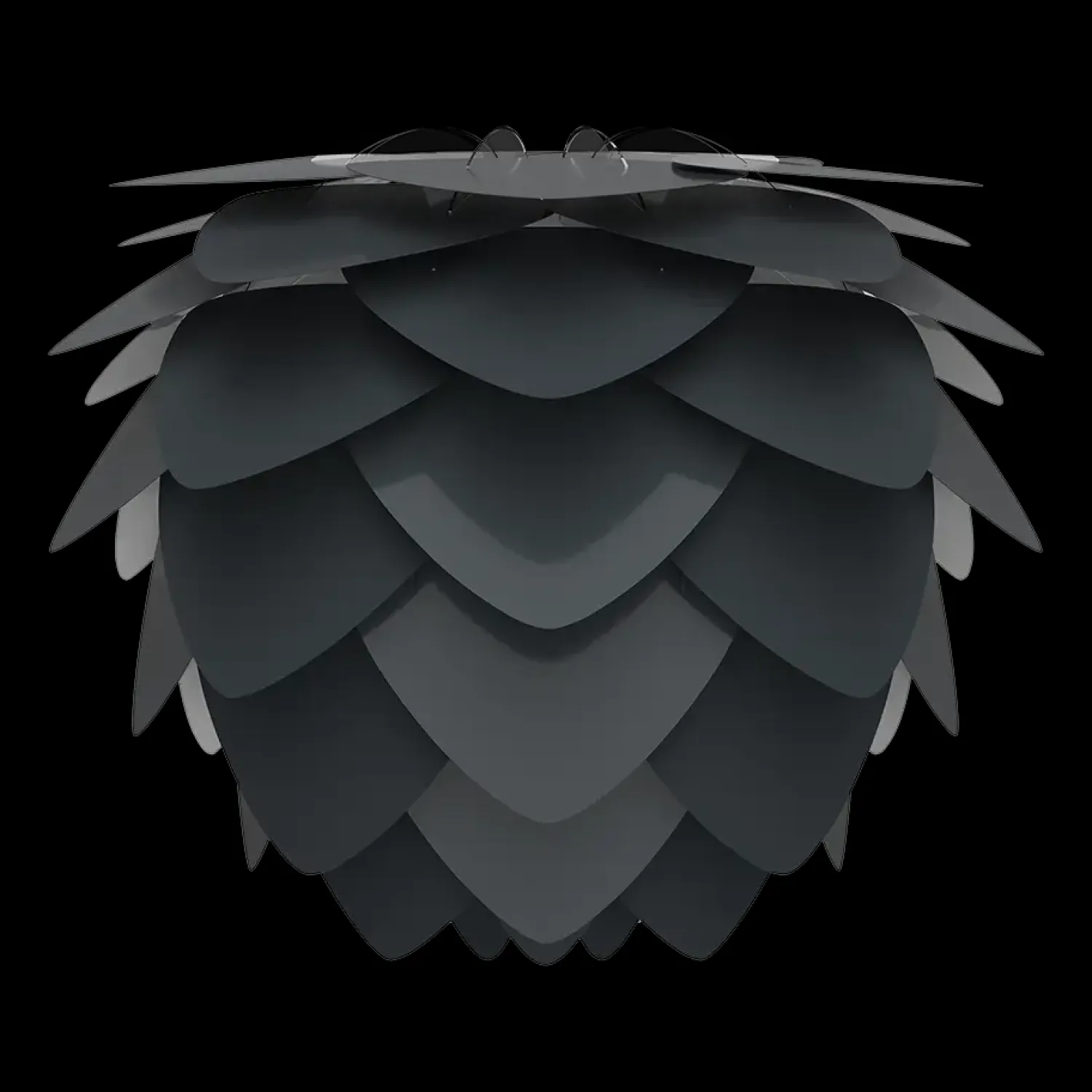 - Lampeskærm - Aluvia Pendel - Anthracite grey - Medium Ø59 cm*Umage New