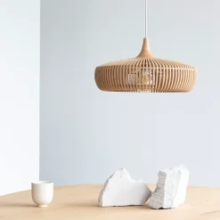 - Lampeskærm - Clava Dine Wood - Oak*Umage Sale