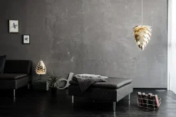 - Lampeskærm - Conia - Børstet messing - Medium^Umage New