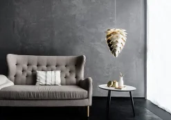 - Lampeskærm - Conia - Børstet messing - Medium^Umage New