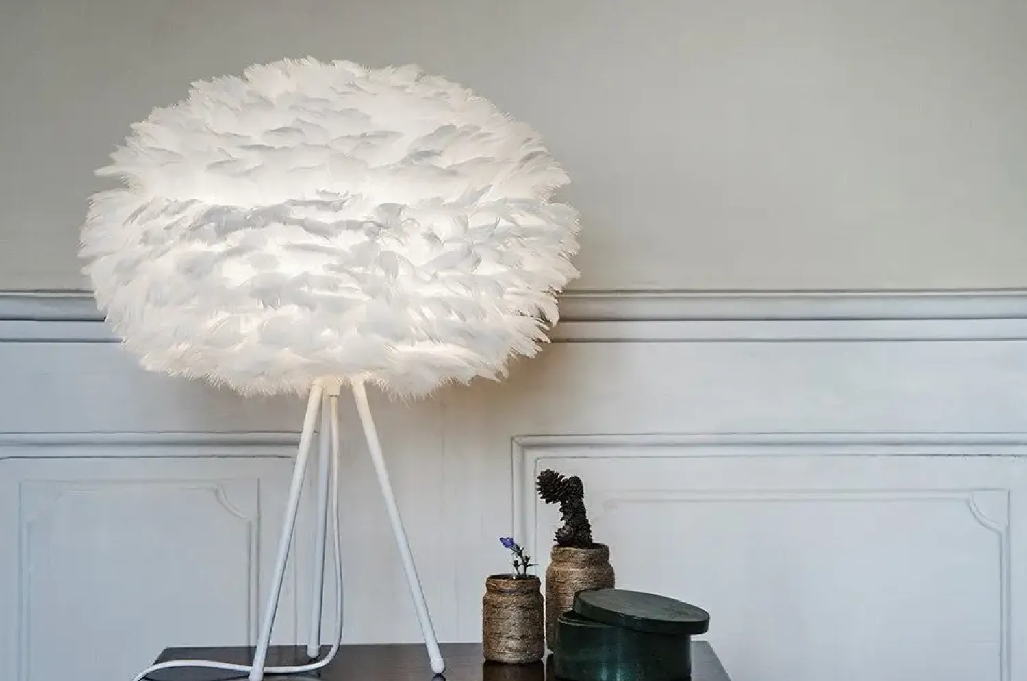 - Lampeskærm - Eos - Hvid - Medium*Umage New