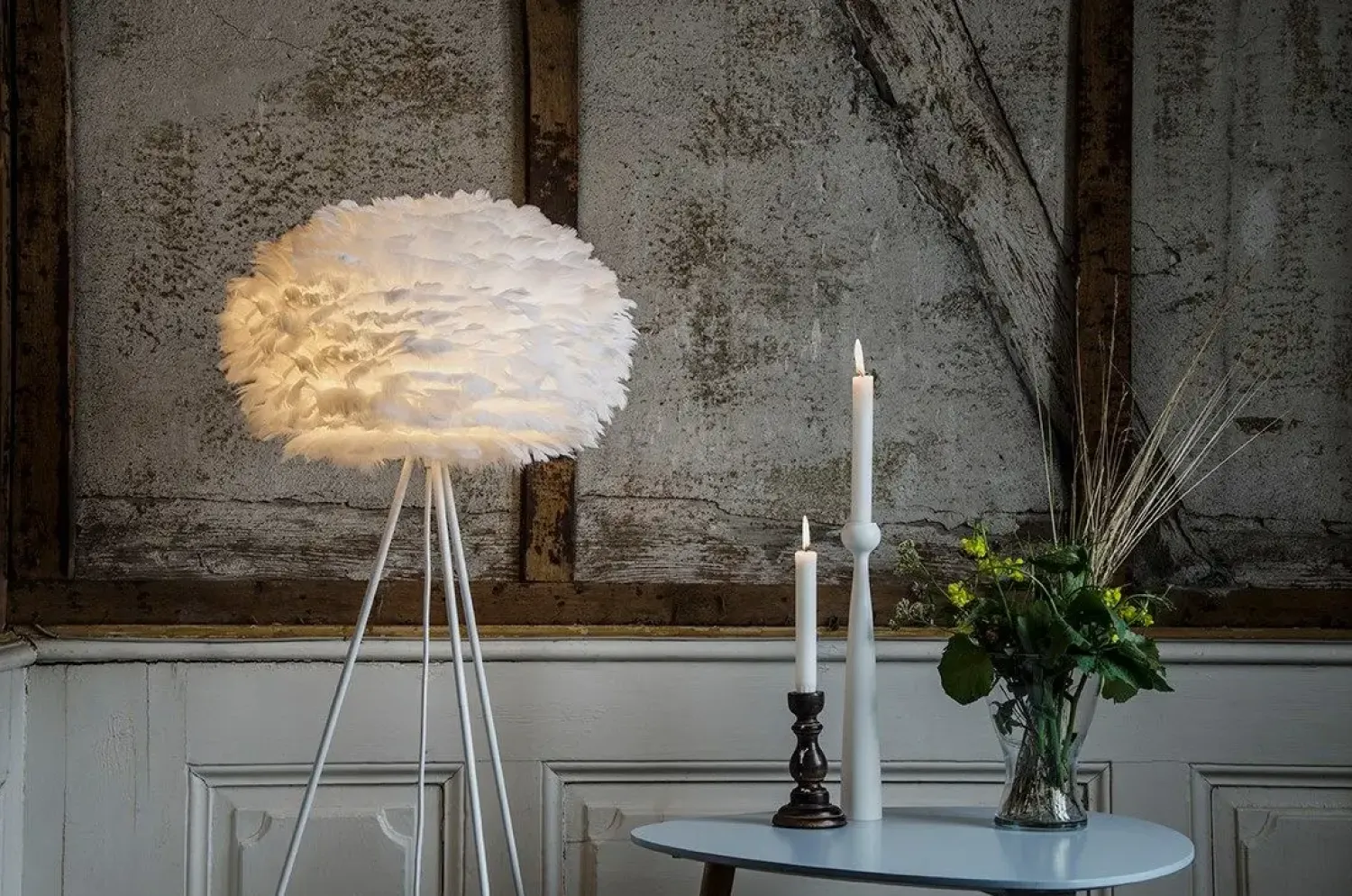 - Lampeskærm - Eos - Hvid - Medium*Umage New