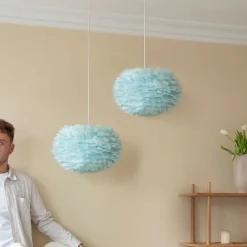 - Lampeskærm - Eos - Lys blå - Medium^Umage Discount