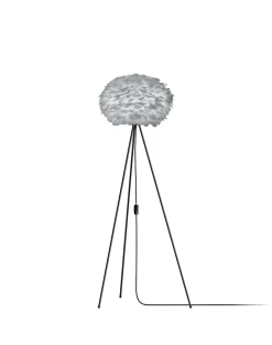 - Lampeskærm - Eos - Lys Grå fjer - Medium*Umage Discount