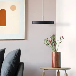 - Pendel - Asteria - Ståltop/grå - Anthracite grey - Mini Ø31 cm^Umage