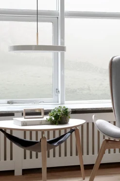 - Pendel - Asteria - Ståltop/Hvid - Pearl white - Mini Ø31 cm*Umage Online