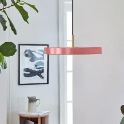 - Pendel - Asteria - Ståltop - Nuance rose - Mini Ø31 cm^Umage Discount