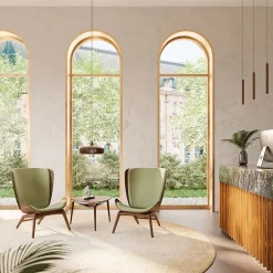 - Pendel - Chimes Tall - Dark oak/Mørk eg*Umage Hot