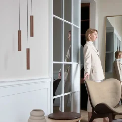 - Pendel Lamper - Chimes Cluster - 3 stk. - Dark oak/Mørk eg^Umage Clearance