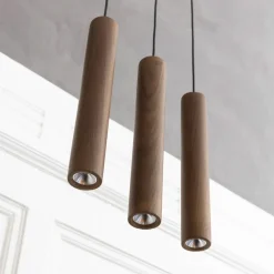 - Pendel Lamper - Chimes Cluster - 3 stk. - Dark oak/Mørk eg^Umage Clearance