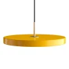 - Pendel m/ messingtop - Asteria - Saffron yellow/gul - Medium Ø43 cm^Umage Discount