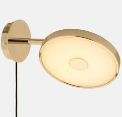 - Væglampe med ledning - Asteria Short Monochrome - Messing^Umage Hot