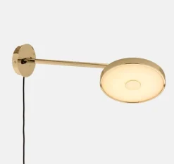 - Væglampe med ledning - Asteria Long Monochrome - Messing^Umage Online