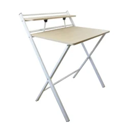 - Folde bord - HOMY - Bøg/Hvid*Unilux