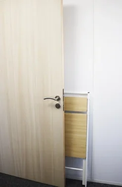 - Folde bord - HOMY - Bøg/Hvid*Unilux