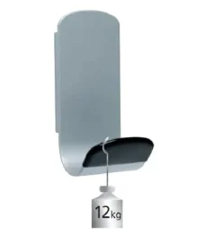 - Knage - Magnetisk - STEELY - Grå*Unilux Sale