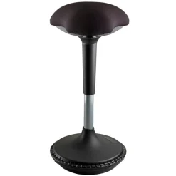 - MOOVE TABURET - SORT/STÅL*Unilux Hot