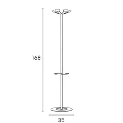 - Stumtjener - AURORA - Hvid/Grøn*Unilux Discount
