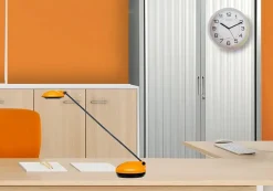 - Væg Ur - ATTRACTION - GRÅ^Unilux Clearance