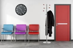 - Væg Ur - MEGA UR - Sort^Unilux New