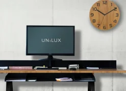 - Væg Ur - Palma - Bambus*Unilux