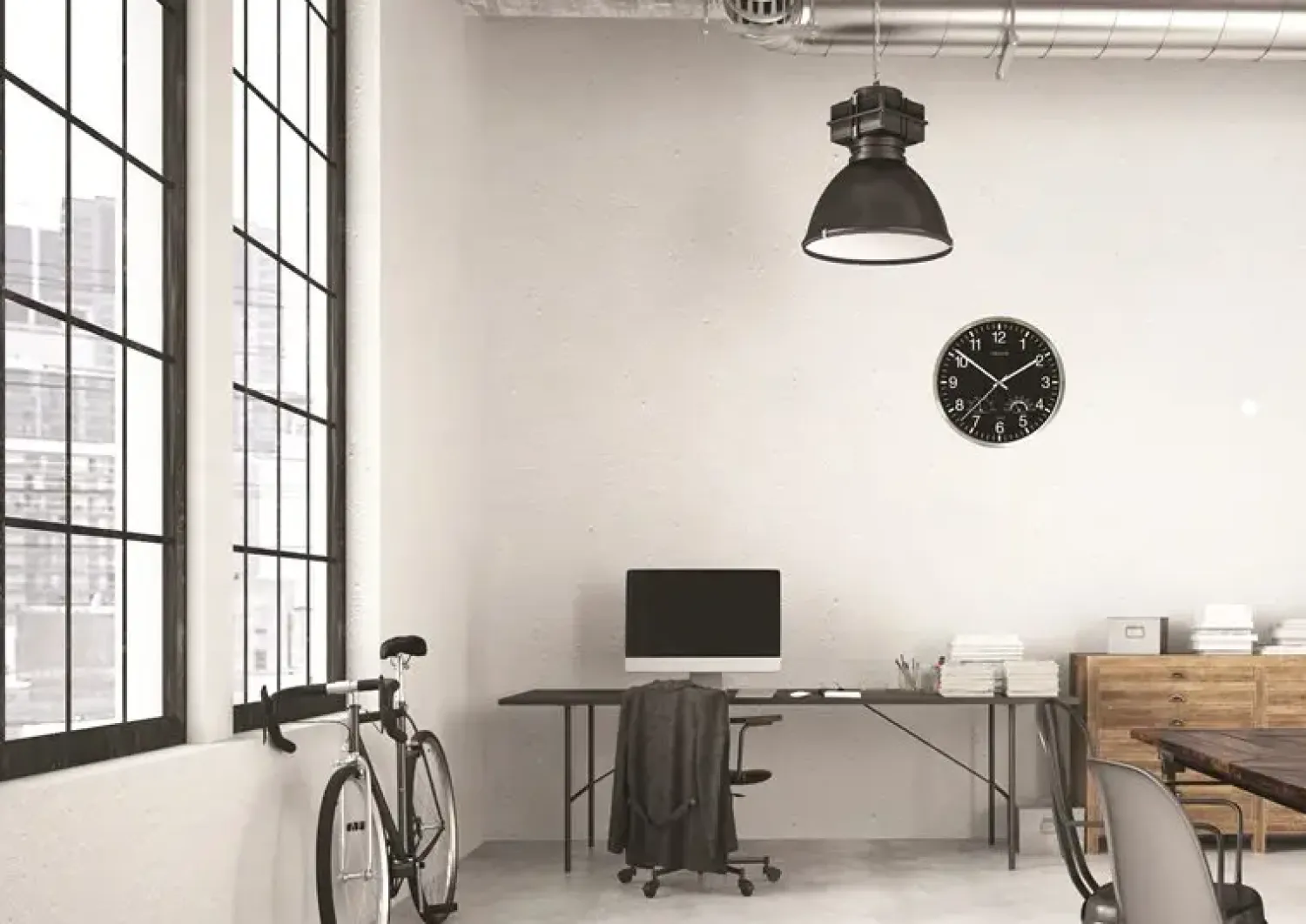 - Væg UR - WETTY - Sort^Unilux Sale