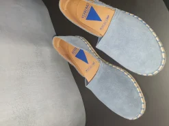 - Espadrillaer 'Carmen' - blå - str. 39^Verbenas