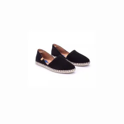 - Espadrillaer 'Carmen' - sort - str. 37*Verbenas