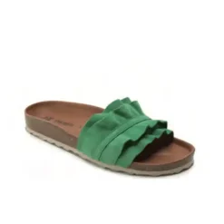 - Sandal 'Rocio' - grøn str. 38^Verbenas