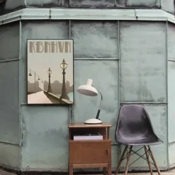 - Dronning Louises Bro plakat - 30x40 cm*VISSEVASSE Discount