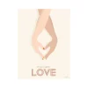 - It´s all about love - 50x70 cm^VISSEVASSE Clearance