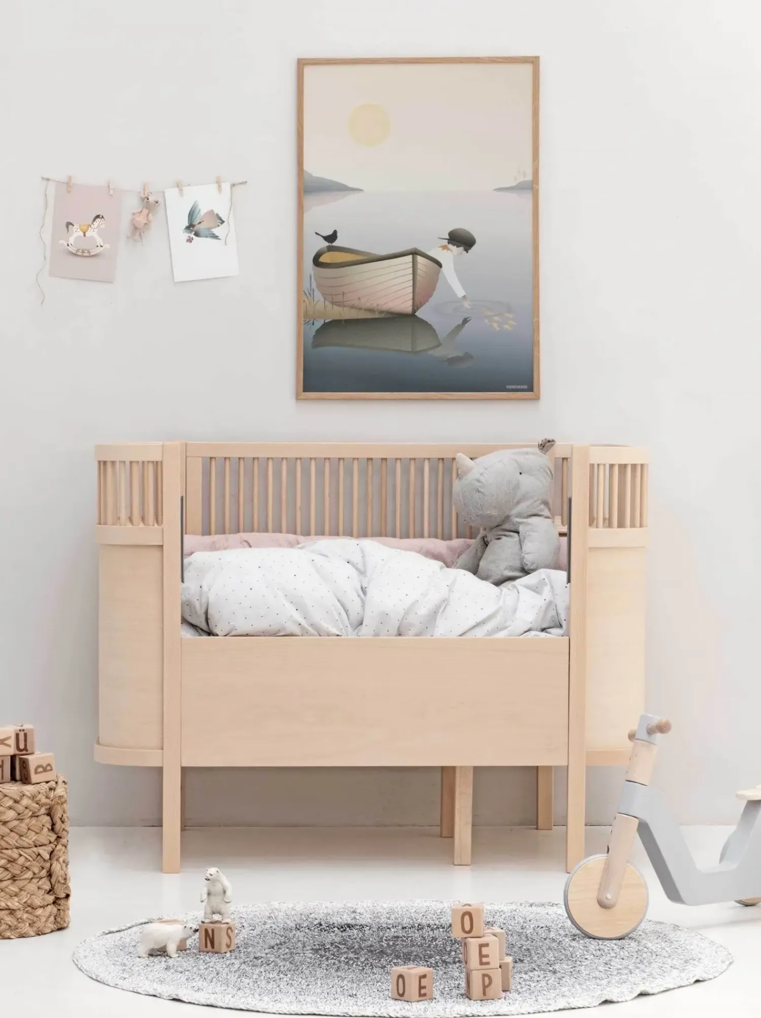 - Plakat - Boy in A Boat - 30x40 cm^VISSEVASSE Hot