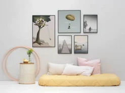 - Plakat - Boy in A Boat - 30x40 cm^VISSEVASSE Hot