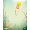 - Plakat - Swim Like A Fish - 30x40 cm*VISSEVASSE Online