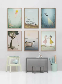 - Plakat - Swim Like A Fish - 30x40 cm*VISSEVASSE Online