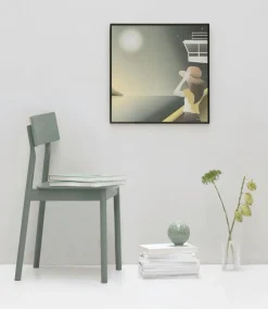 - Plakat "Moonlight Moment" - 40x40 cm^VISSEVASSE Hot
