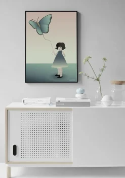 - The Girl With The Butterfly (50x70 cm)^VISSEVASSE Sale