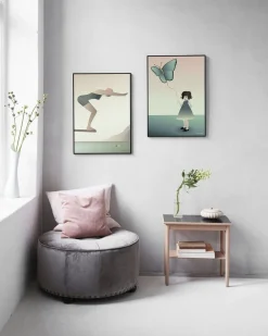 - The Girl With The Butterfly (50x70 cm)^VISSEVASSE Sale