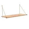 - Hylde - Loop Shelf - bambus og messing^We Do Wood Hot