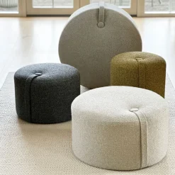 - Puf - Large - Natural - 66x66 cm x Højde 33 cm*We Do Wood Online